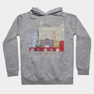 Cordoba skyline poster Hoodie